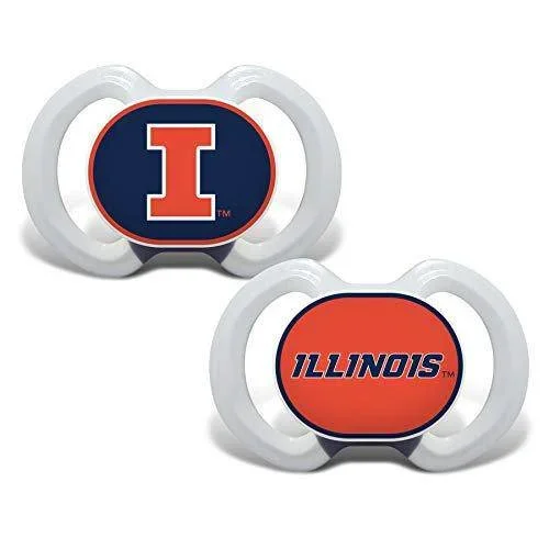 Illinois Fighting Illini – Pacifier 2-Pac
