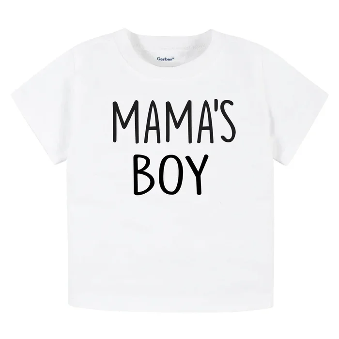 Infant & Toddler Boys “Mama’s Boy” Short Sleeve Tee