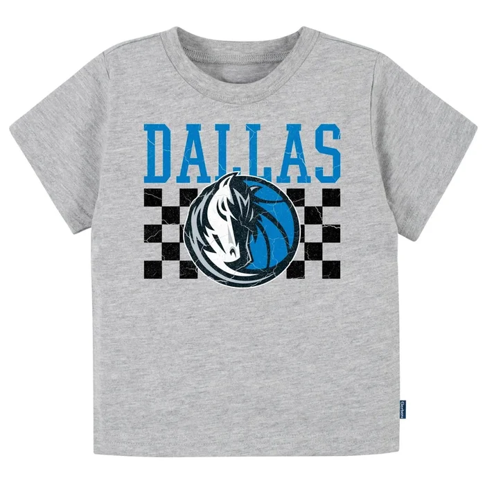 Infant & Toddler Neutral Gray Dallas Mavericks T-Shirt
