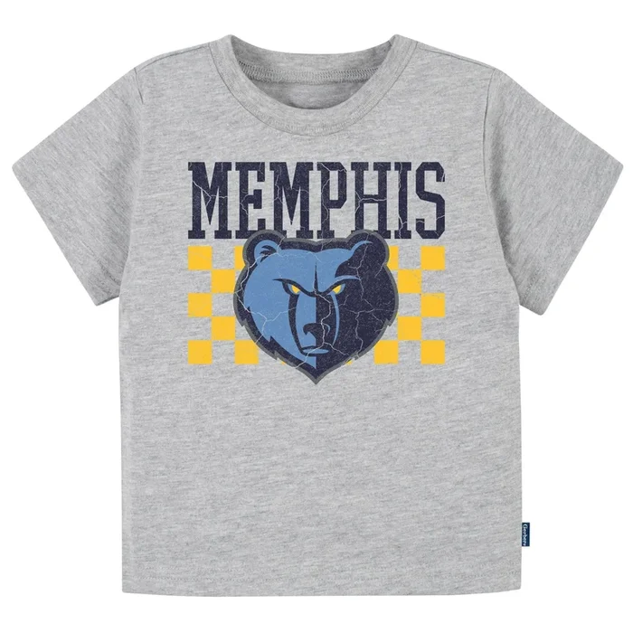 Infant & Toddler Neutral Gray Memphis Grizzlies T-Shirt