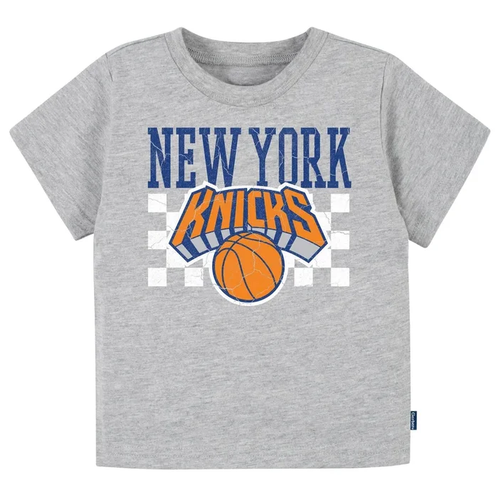 Infant & Toddler Neutral Gray New York Knicks T-Shirt