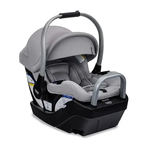 Infant Car Seat – Rear Facing with Alpine Base – Ponte Glacier