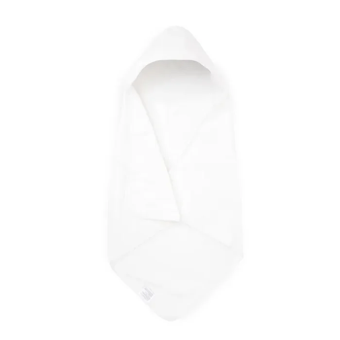 Infant Hooded Towel – White