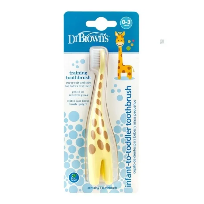 Infant To Toddler Toothbrush – Giraffe