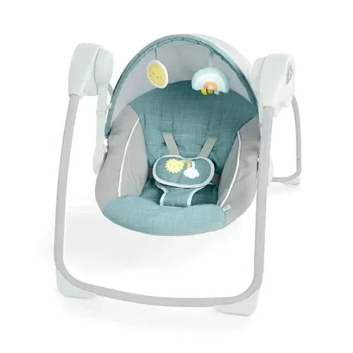 Ingenuity Sun Valley Canopy Portable Swing – Teal