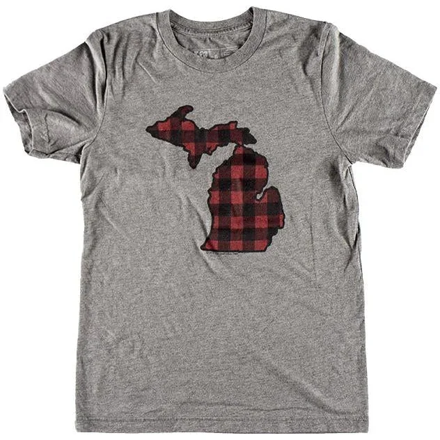 Ink Detroit T-Shirt – Buffalo Plaid