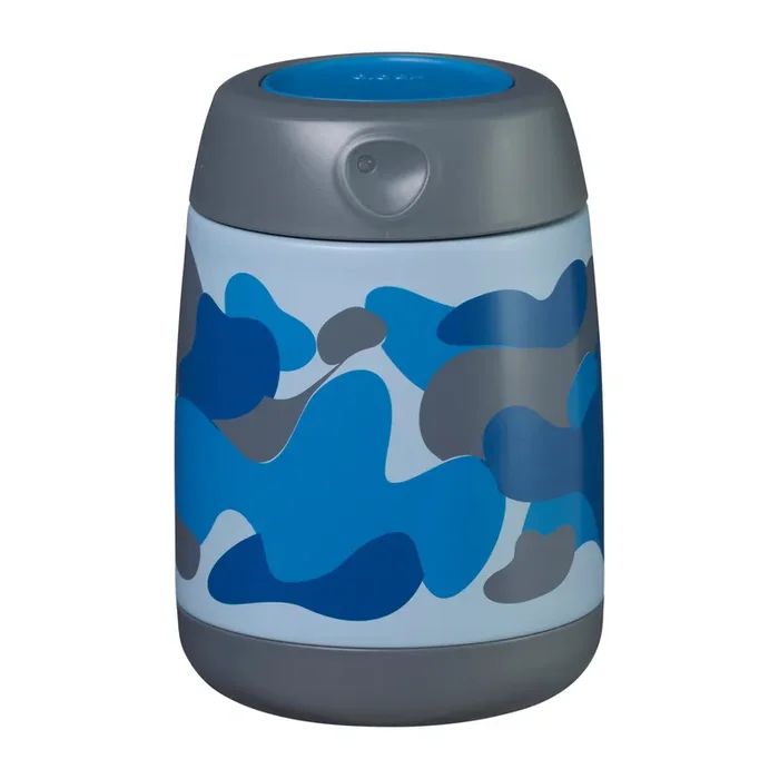 Insulated Food Jar Mini – Blue Camouflage