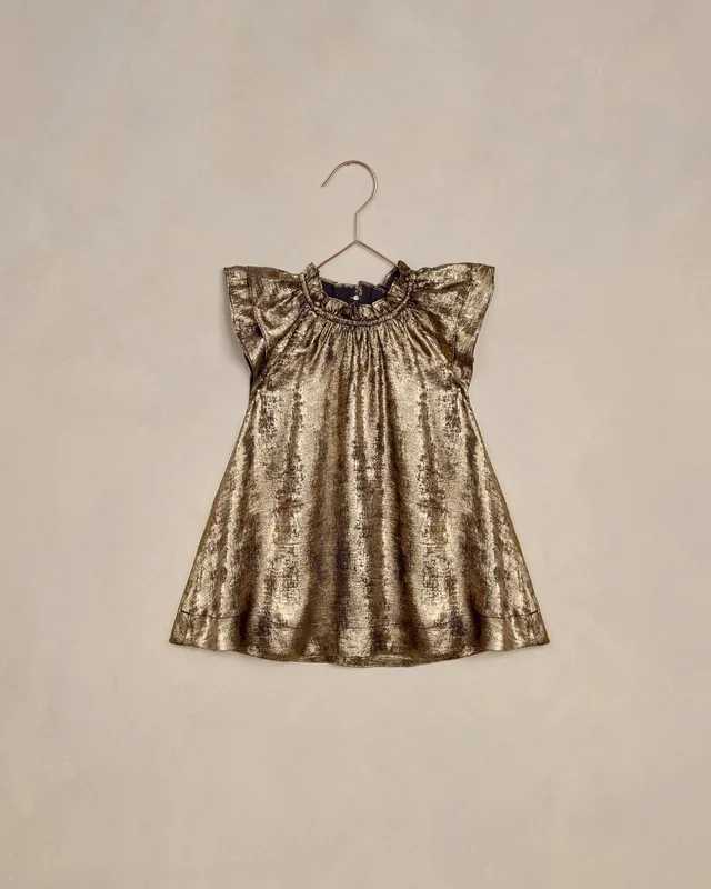 Isabella Dress – Gold