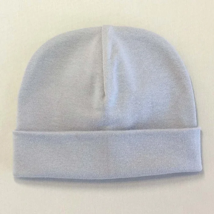 Itty Bitty Baby Soft + Stretchy Solid Touque – Silver (Preterm, 4-6lbs) (70526GP) (Open Box)