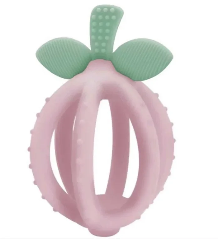 Itzy Ritzy – Bitzy Biter Teething Ball Teether (Pink Lemonade)
