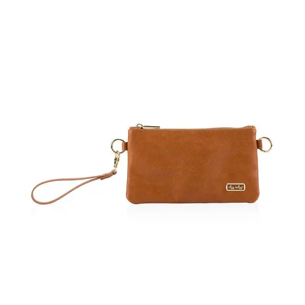 Itzy Ritzy Boss Pouch Wallet & Clutch | Cognac