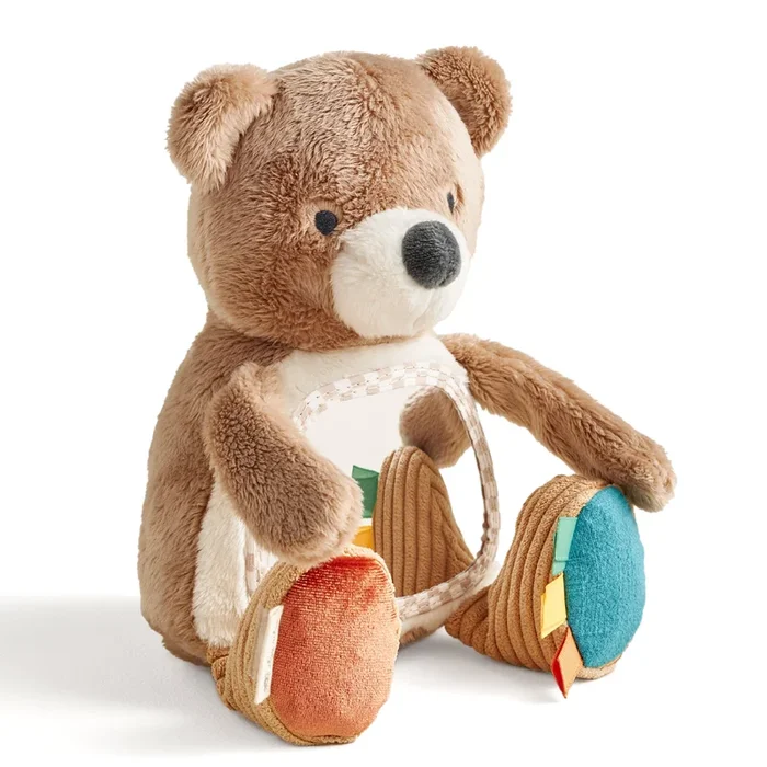Itzy Ritzy Itzy Bitzy Mirror Sensory Tummy Time Mirror | Theo The Bear