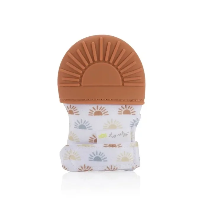 Itzy Ritzy Itzy Mitten | Terracotta Sunrise