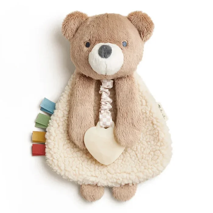 Itzy Ritzy Lovey Plush and Teether Toy | Theo the Bear