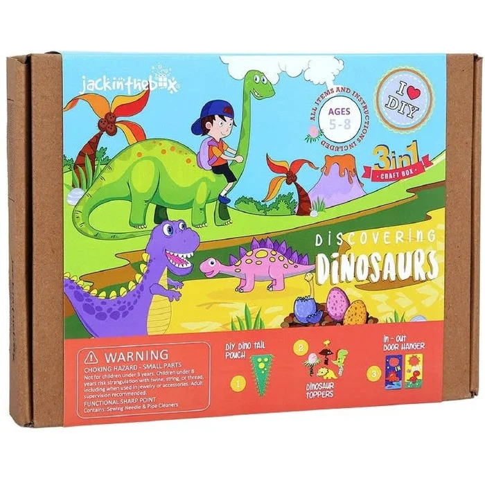 Jack in the Box 3in1 Dinosaurs