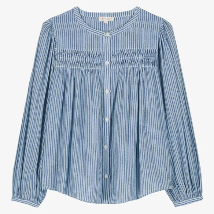 Jally Shirt – Blue Stripes