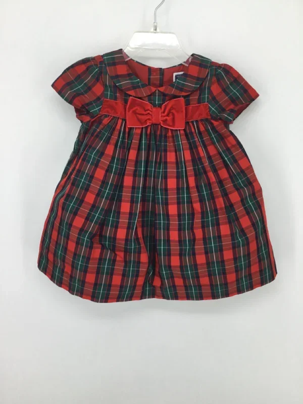Janie and Jack Child Size 12-18 Months Red Dress – girls