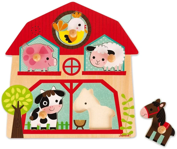 Janod Musical Puzzle – The Friends of The Farm