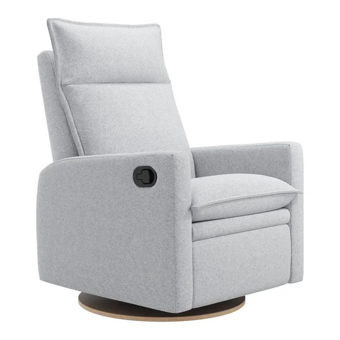 Jaymar ARYA Upholstered Swivel Glider & Recliner with Footrest
