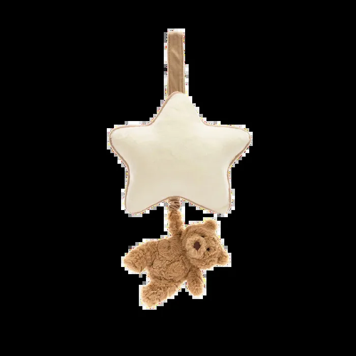 JELLYCAT Bartholomew Bear Musical Pull