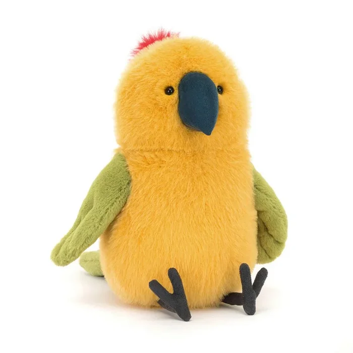 Jellycat Budgeby Parrot, 9″