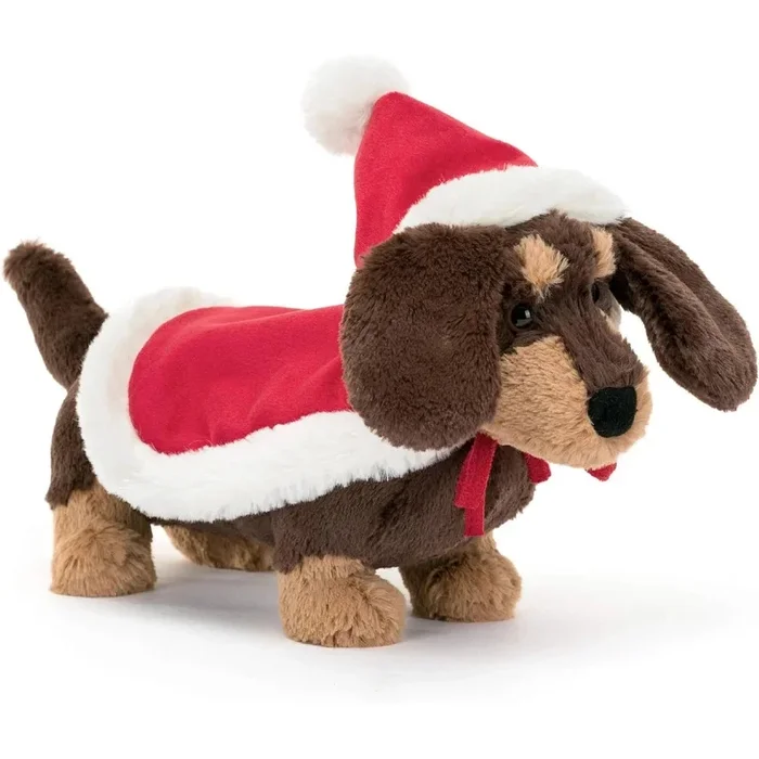 Jellycat I Am Winter Warmer Otto Sausage Dog