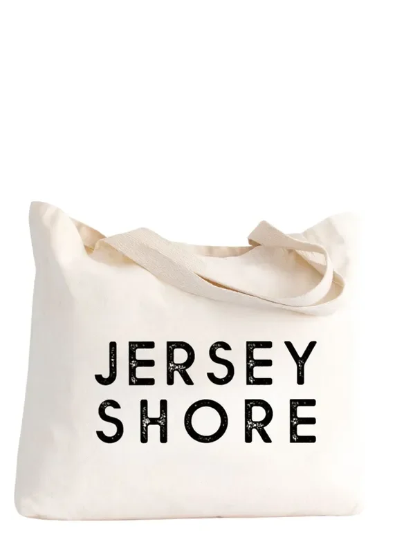 Jersey Shore Beach Tote Bag