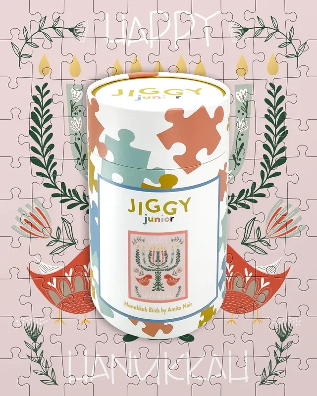 Jiggy Junior, Hanukkah Birds By Amita Nair