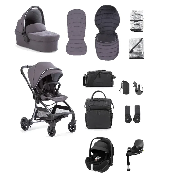 Junior Jones Aylo (Pebble 360 PRO2) Travel System – Dark Slate