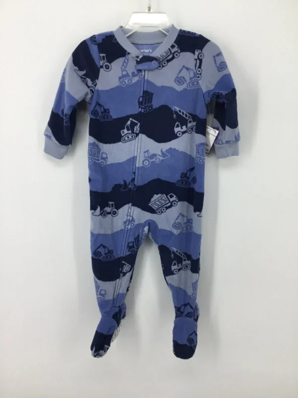 Just One You Made by Carters Child Size 12 Months Blue Sleepers