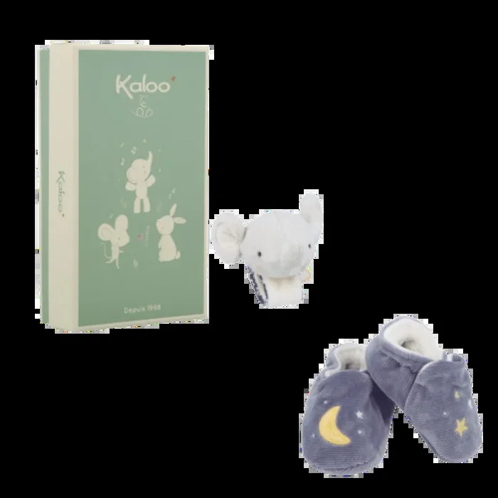 KALOO Elephant Sound Wristband and Slippers