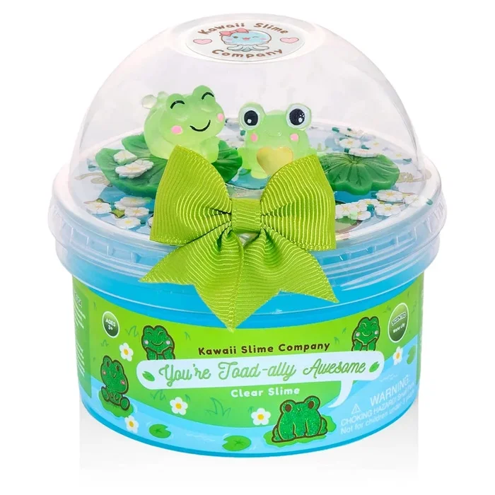 Kawaii Slime Company | You’re Toad-Ally Awesome Clear Slime