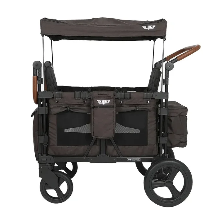 Keenz XC+ Luxury Comfort Stroller Wagon for Four Passengers – Black