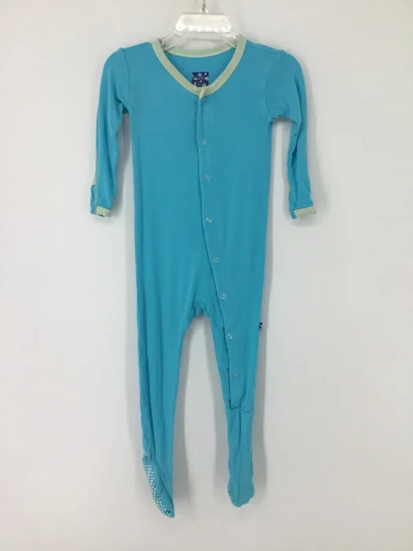 Kickee Pants Child Size 18-24 Months Blue Sleepers