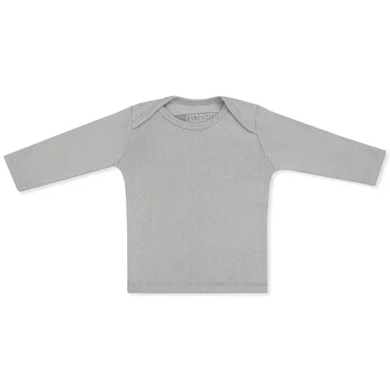 Kidential Organic Cotton Basic Long Sleeve Tee Gray