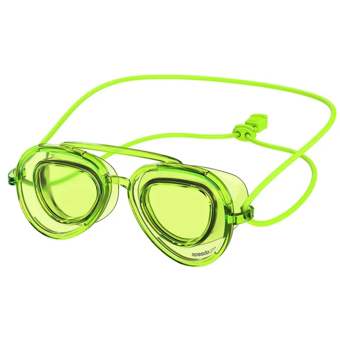 Kids’ Sunny Vibes Swim Goggles – Lime Aviator