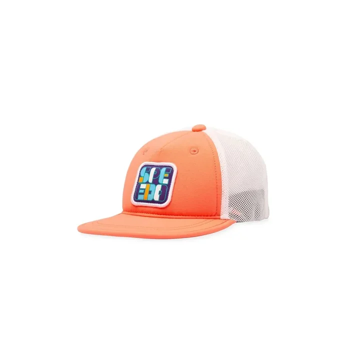 Kids’ Trucker Hat – Orange
