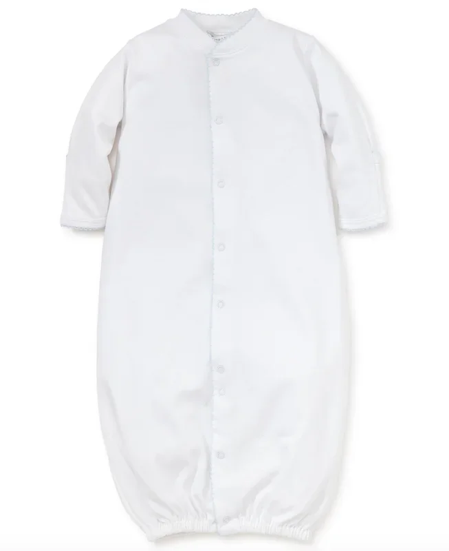 Kissy Kissy Convertible Gown | Basic White/Blue