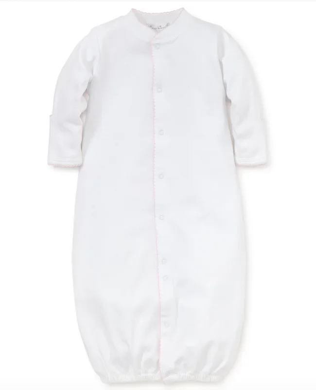 Kissy Kissy Convertible Gown | Basic White/Pink