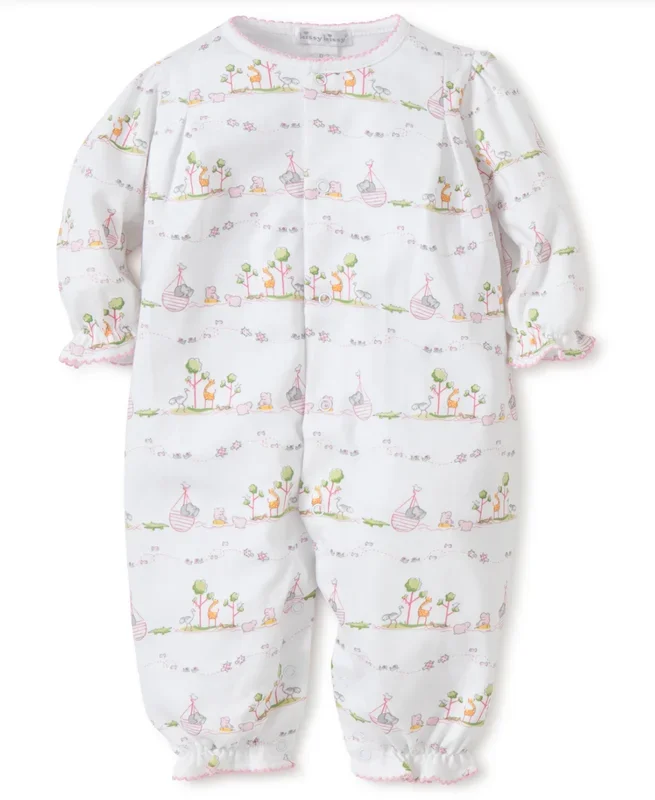 Kissy Kissy Playsuit | Noah’s Ark Pink
