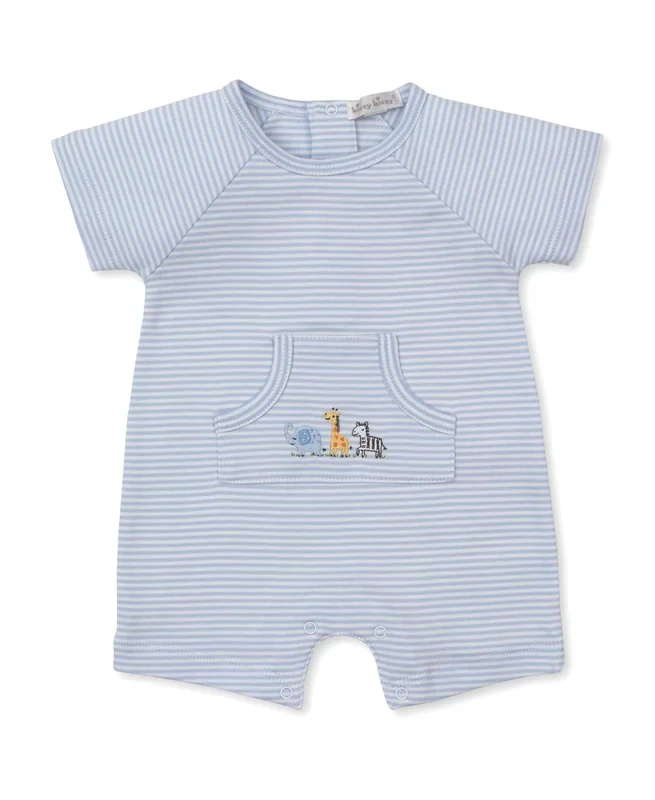 Kissy Kissy Short Playsuit | Safari Brunch Stripe