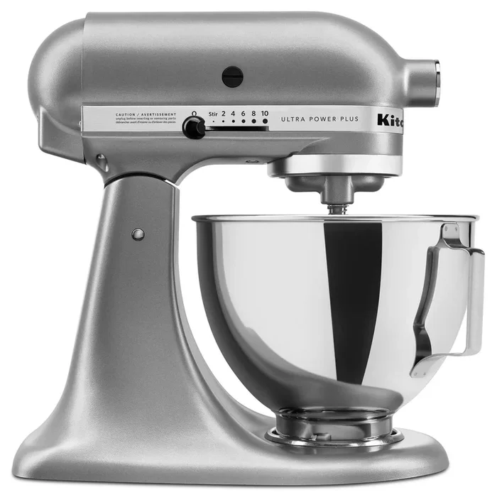 KitchenAid 4.5qt. Ultra Power Plus Tilt-Head Stand Mixer- Light Silver (See Description)