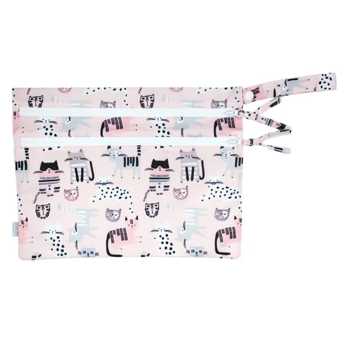 Kitty – Waterproof Wet Bag (for Mealtime, On-the-go, And More!)