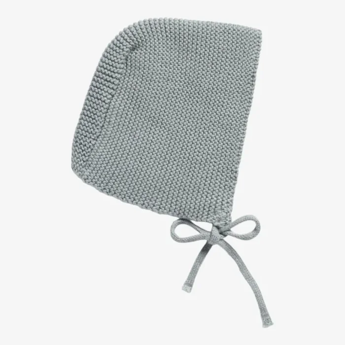 Knit Bonnet – Grey