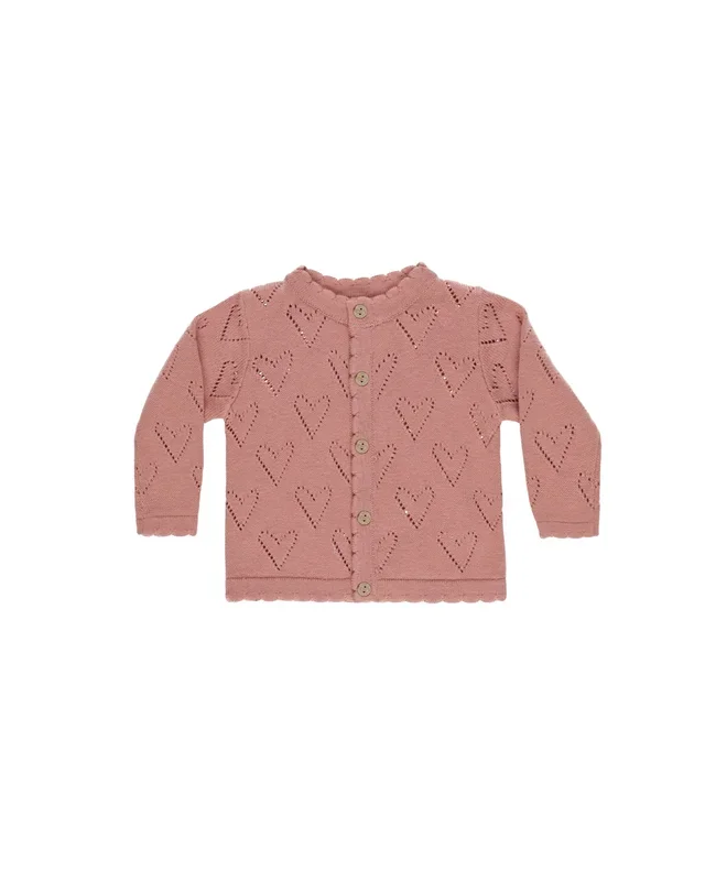 Knit Cardigan – Lipstick