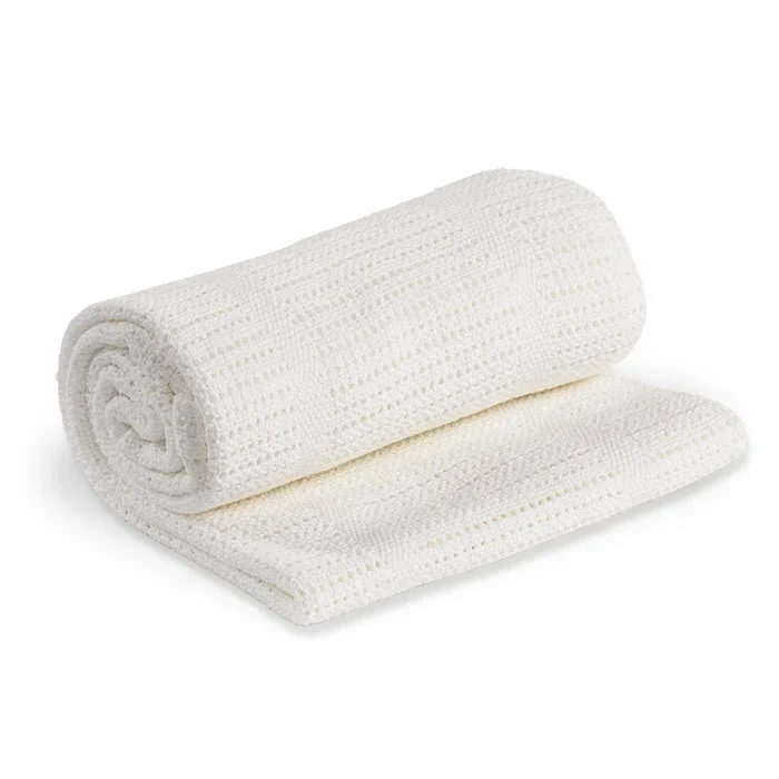 Knit Cellular Blanket