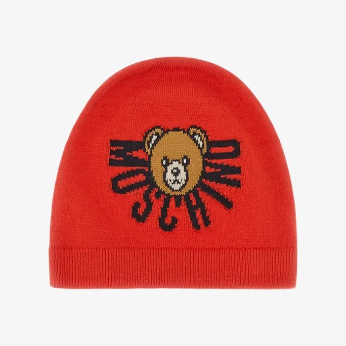 Knit Hat – Poppy Red