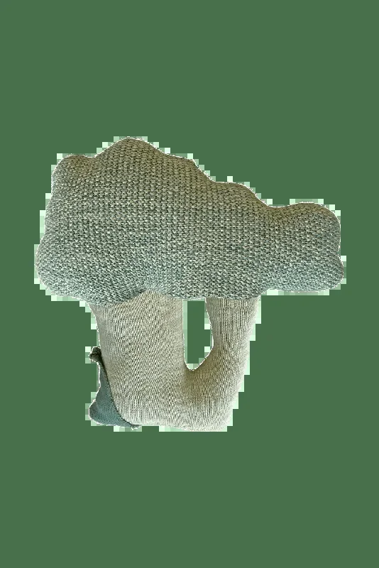Knitted Cushion Brucy The Broccoli – Oli&Carol