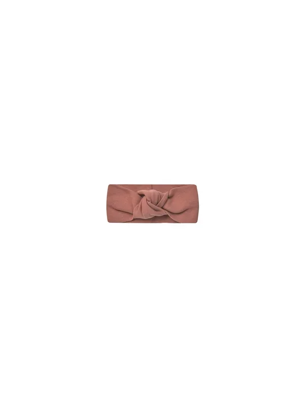 Knotted Headband – Berry
