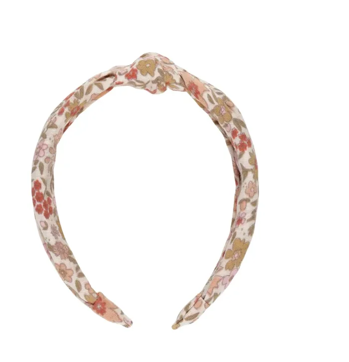 Knotted Headband | Pink Gardenia